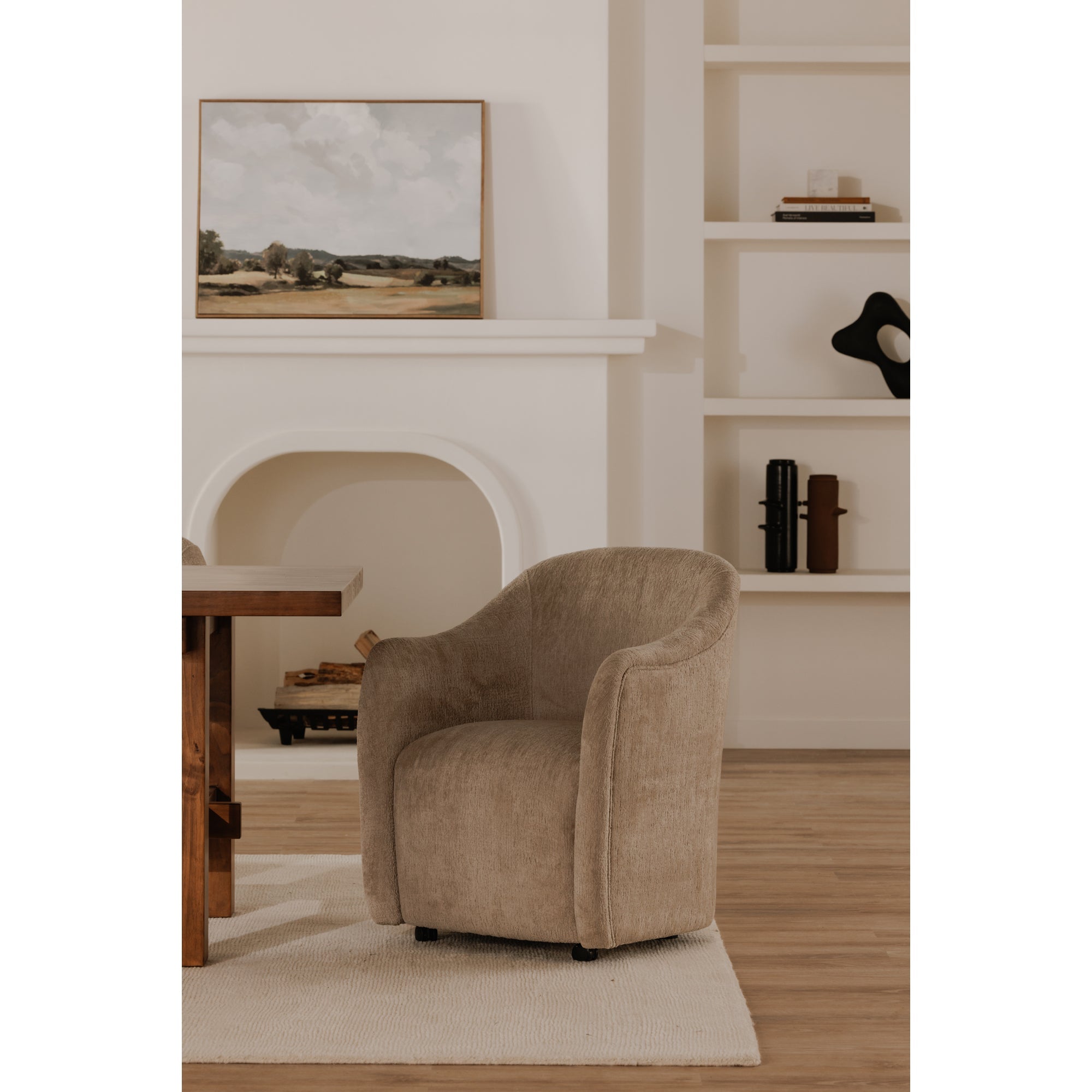 Drava Rolling Dining Chair Moes Home Collection Mhc Oa 1034 34 19