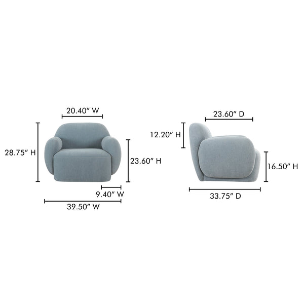 Hazel Lounge Chair Moes Home Collection Mhc Oa 1043 42 23