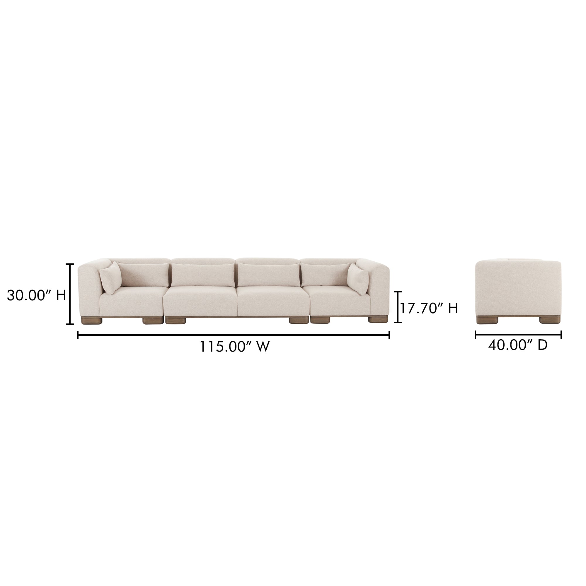 June Modular Sofa Moes Home Collection Mhc Oa 1045 34 9