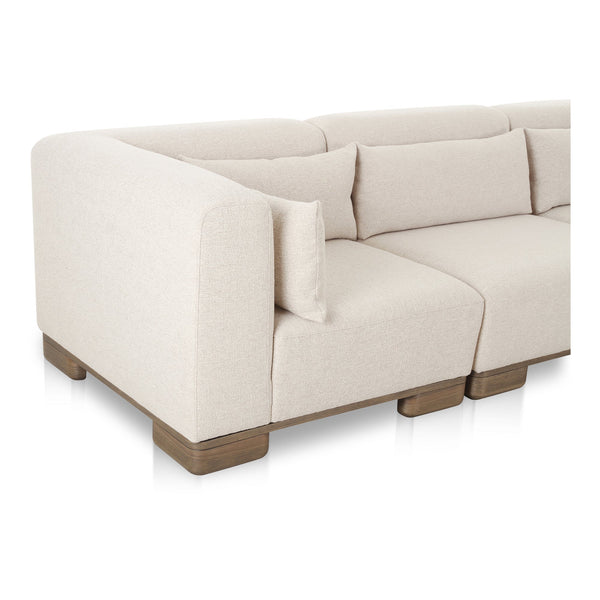 June Classic L Shaped Modular Sectional Moes Home Collection Mhc Oa 1048 34 8