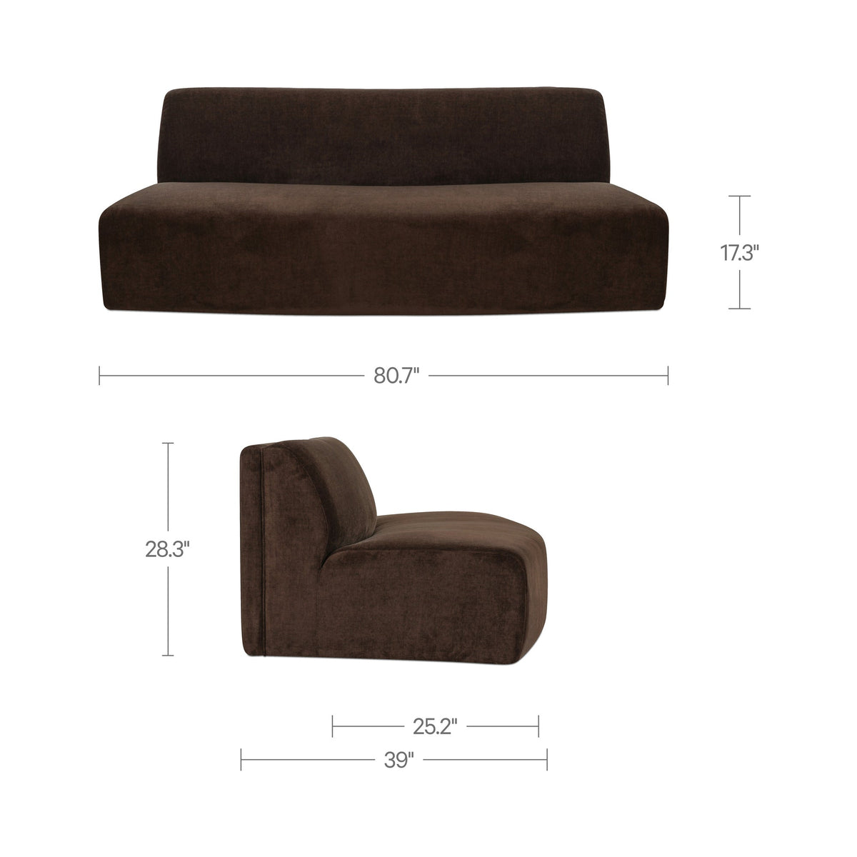 Naomi Convex Sofa