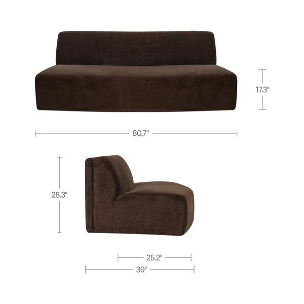 Naomi Convex Sofa