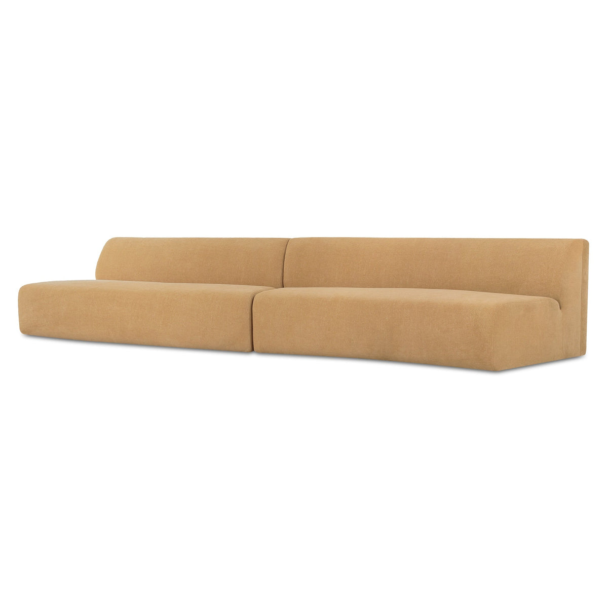 Naomi Wave 2 Piece Modular Sectional