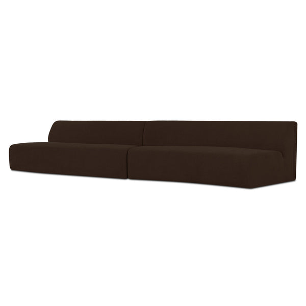 Naomi Wave 2 Piece Modular Sectional