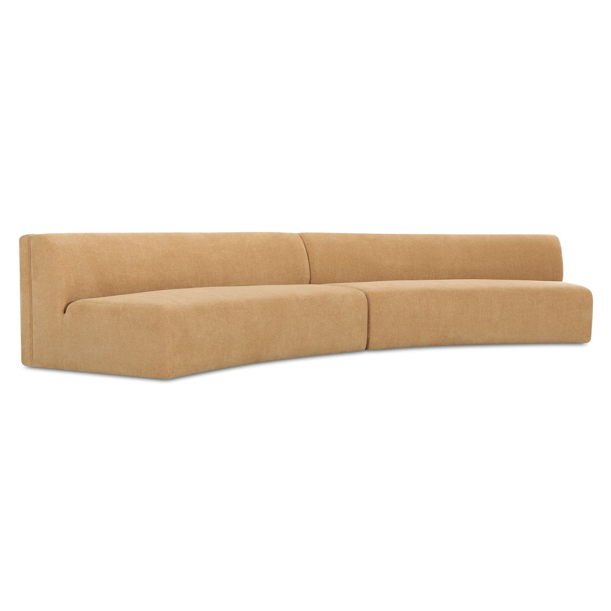 Naomi Concave 2 Piece Modular Sectional