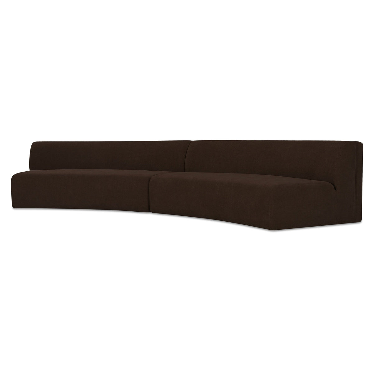 Naomi Concave 2 Piece Modular Sectional