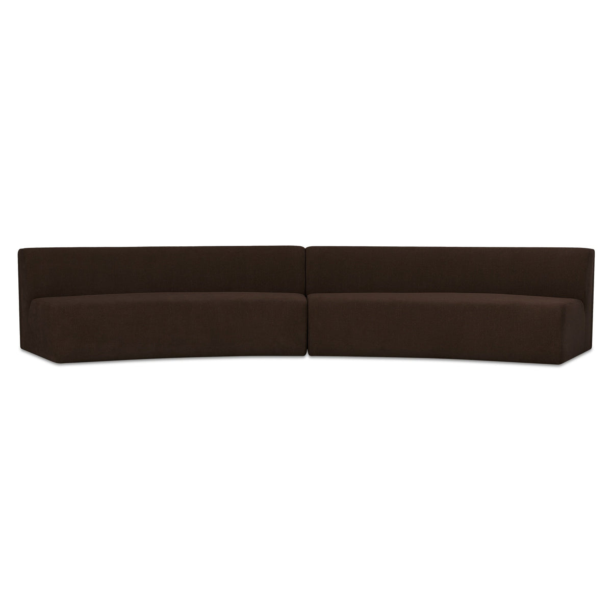 Naomi Concave 2 Piece Modular Sectional