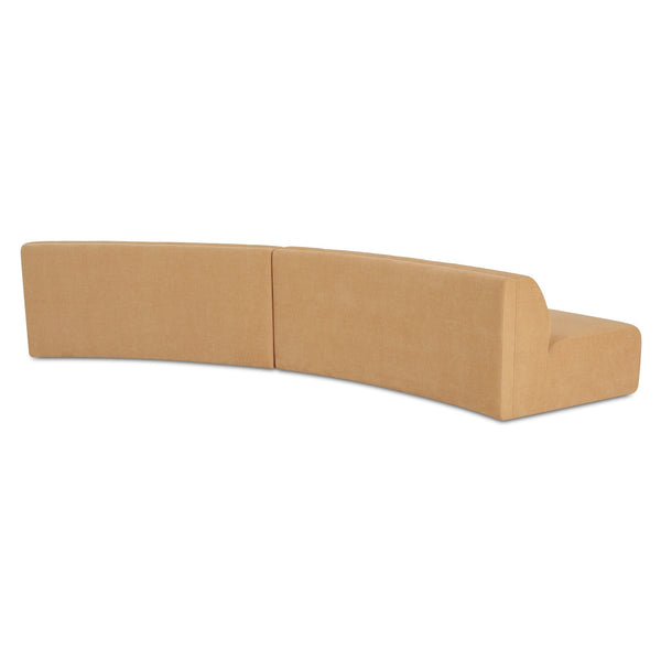 Naomi Convex 2 Piece Modular Sectional