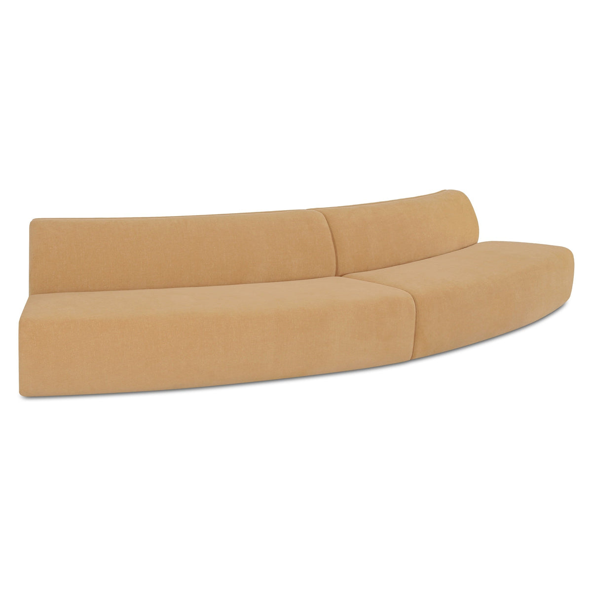 Naomi Convex 2 Piece Modular Sectional
