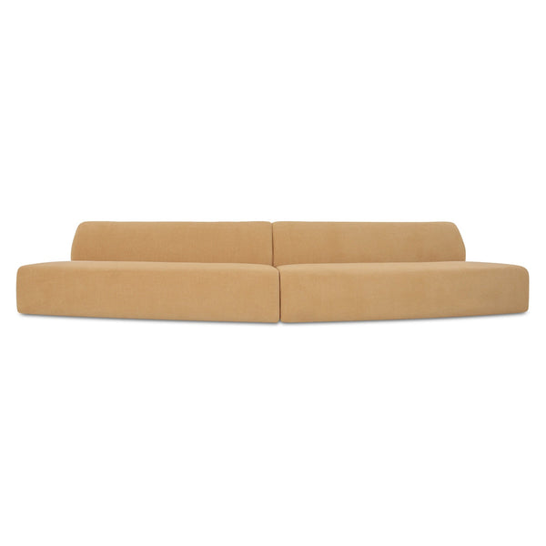 Naomi Convex 2 Piece Modular Sectional