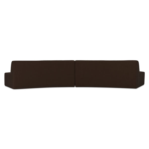 Naomi Convex 2 Piece Modular Sectional
