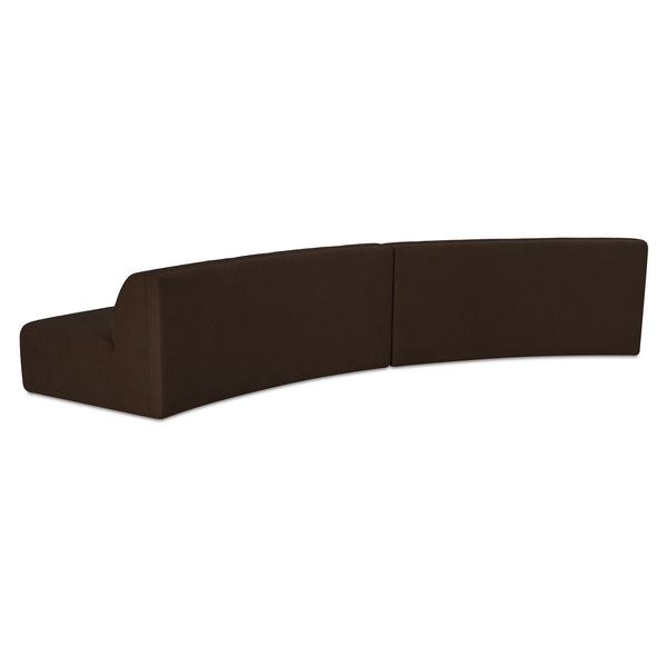 Naomi Convex 2 Piece Modular Sectional