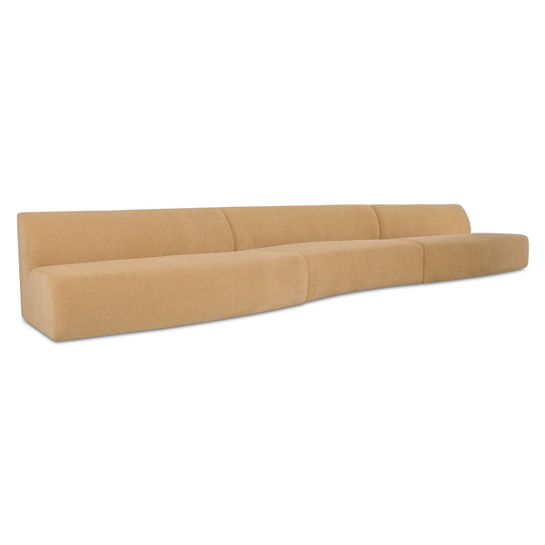 Naomi Wave 3 Piece Modular Sectional