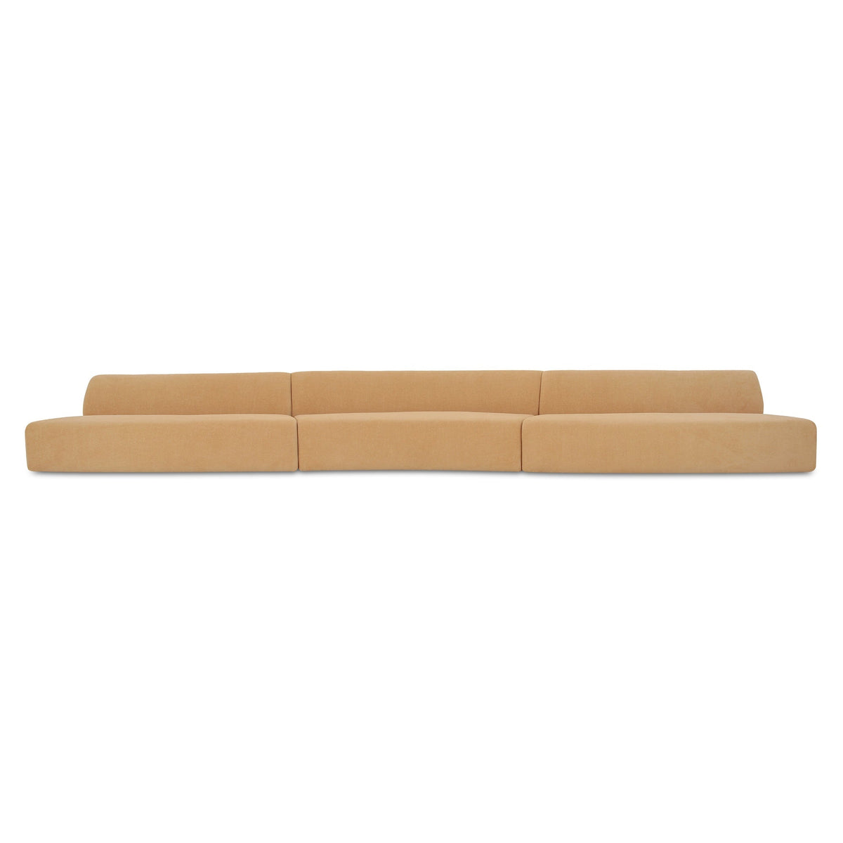 Naomi Wave 3 Piece Modular Sectional