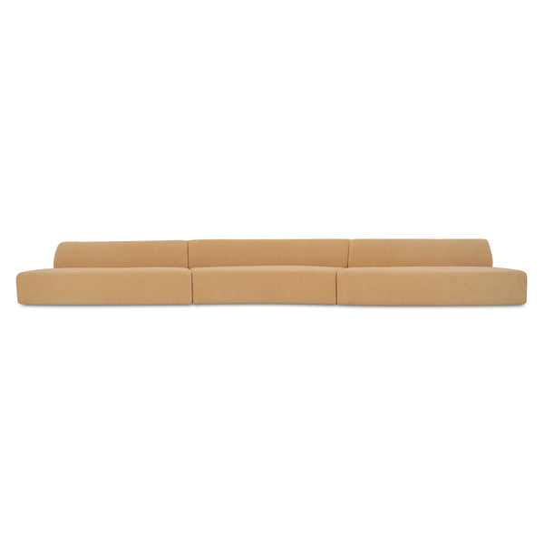 Naomi Wave 3 Piece Modular Sectional
