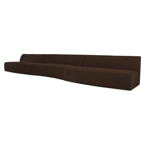 Naomi Wave 3 Piece Modular Sectional