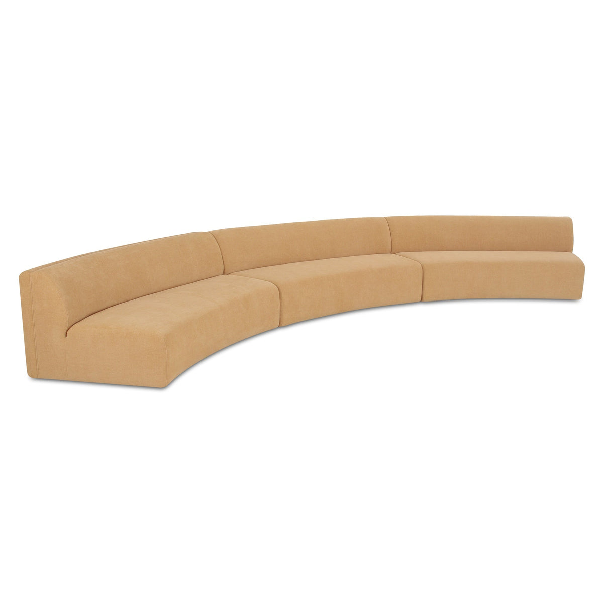 Naomi Concave 3 Piece Modular Sectional