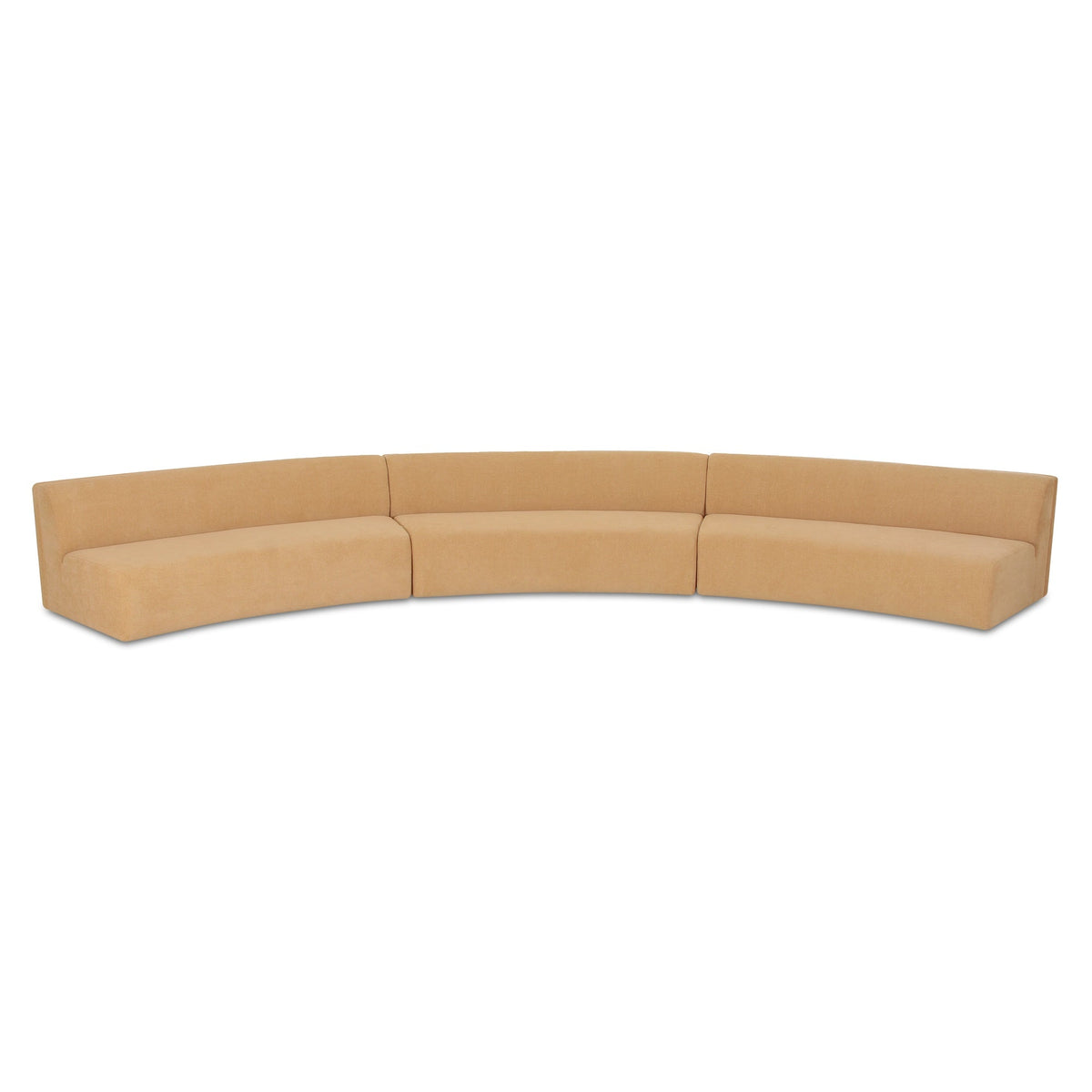 Naomi Concave 3 Piece Modular Sectional