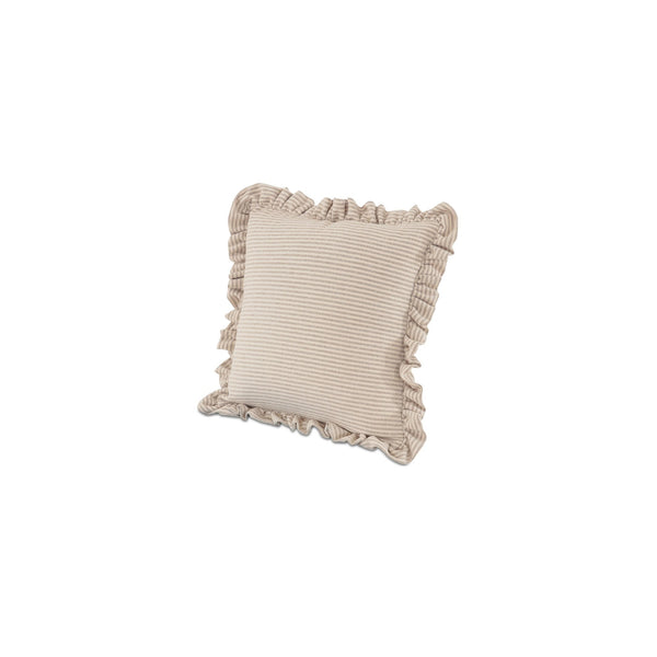 Betty Beige Stripe Cushion