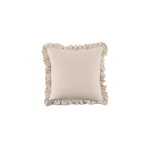 Betty Beige Stripe Cushion