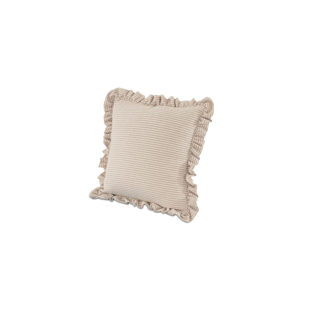 Betty Beige Stripe Cushion