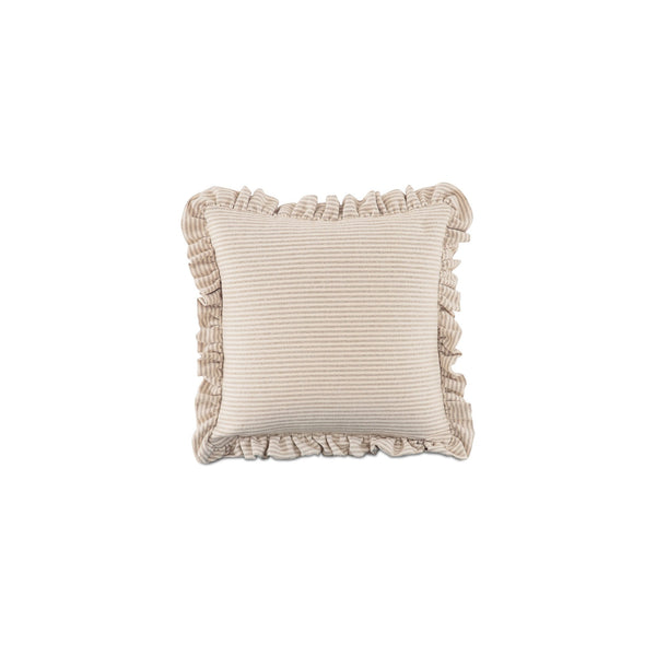 Betty Beige Stripe Cushion