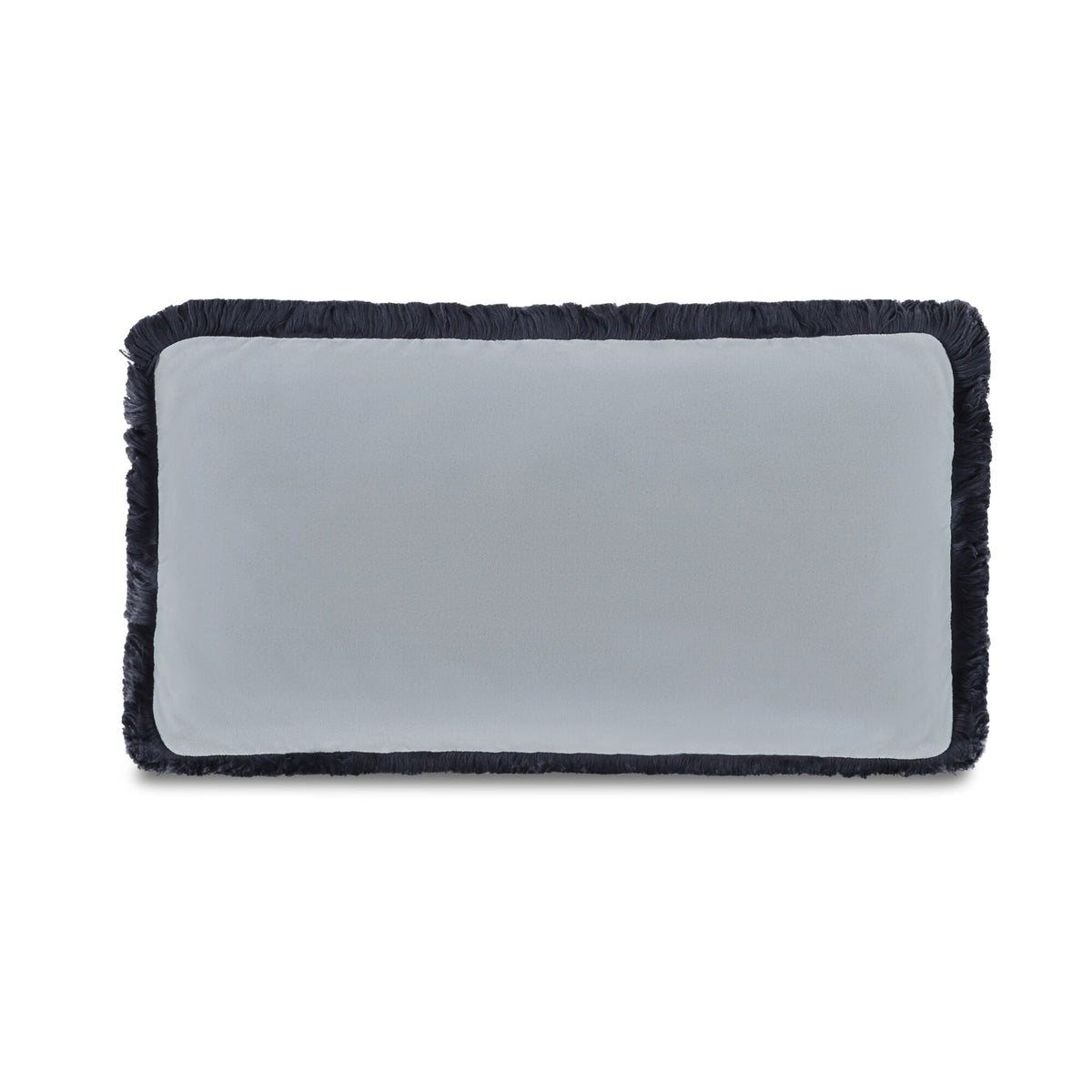 Yasmin Light Blue Faux Mohair Cushion