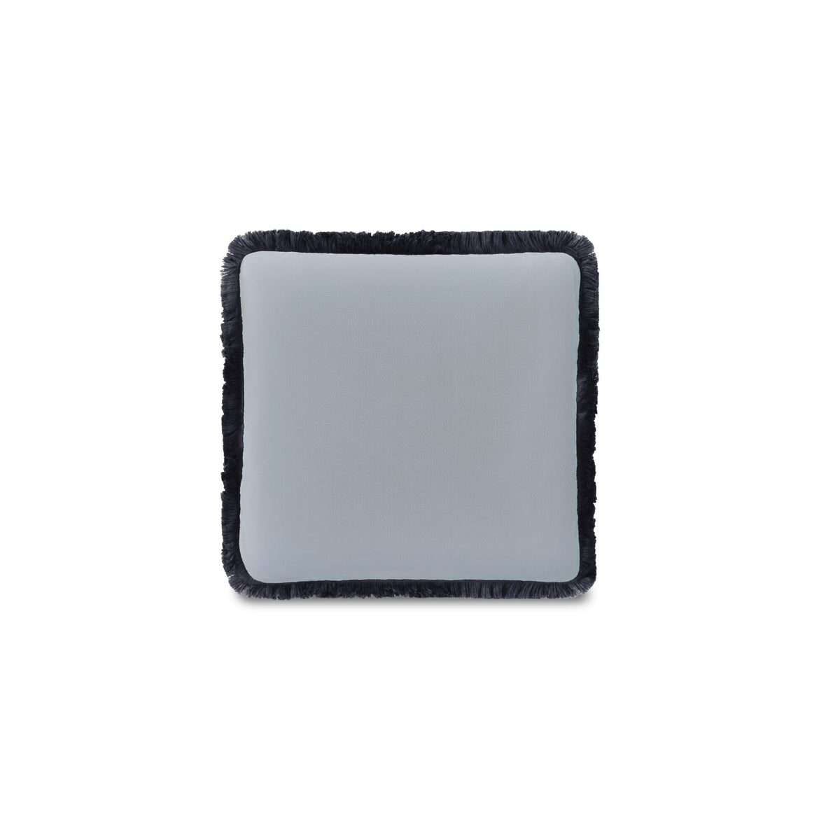 Yasmin Light Blue Faux Mohair Cushion