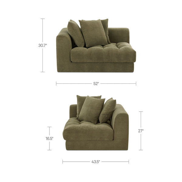 Davie Arm Facing Chair