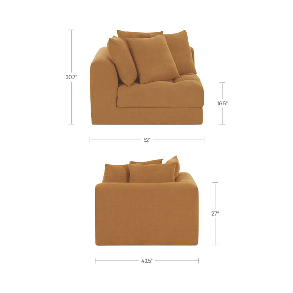 Davie Arm Facing Chair