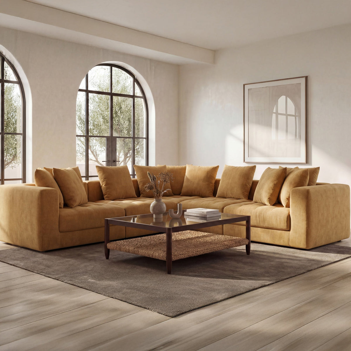 Davie Corner Chair