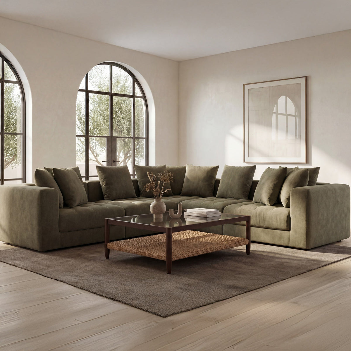 Davie Corner Chair