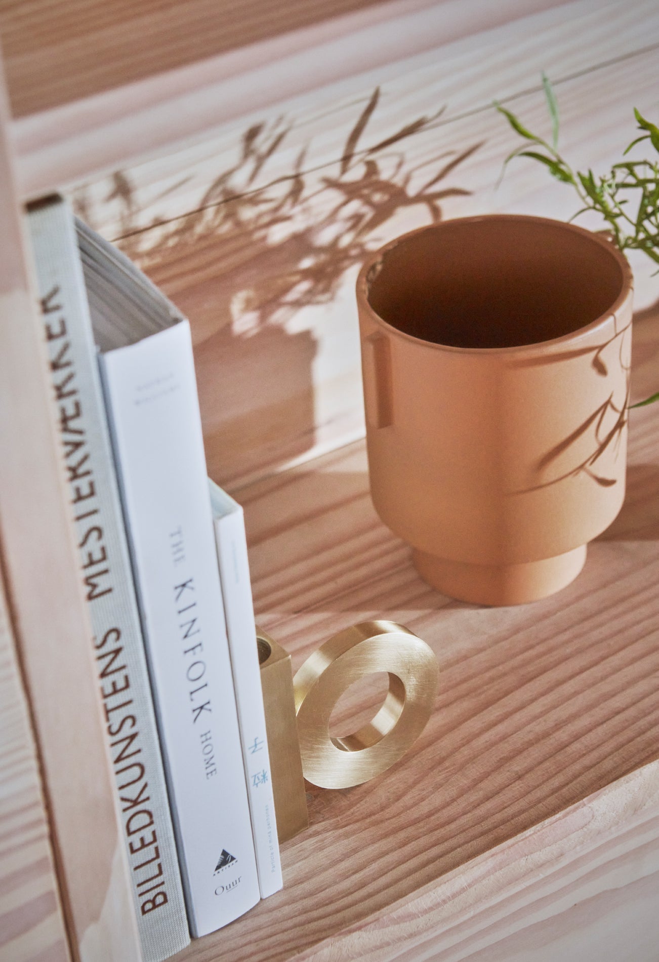 baari solid brass candleholder by oyoy l300235 6