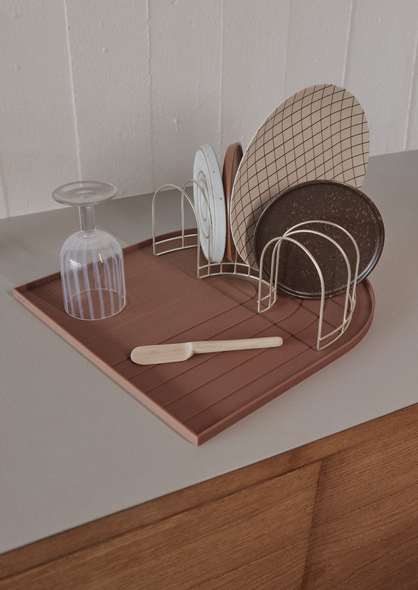 inka lunch dessert plate pack of 2 brown by oyoy 2