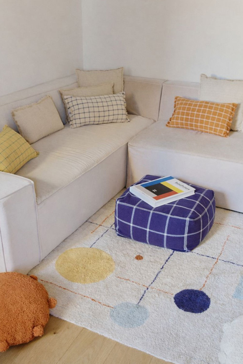 Pouf Geo Block Lorena Canals P Hl Block Nat 6