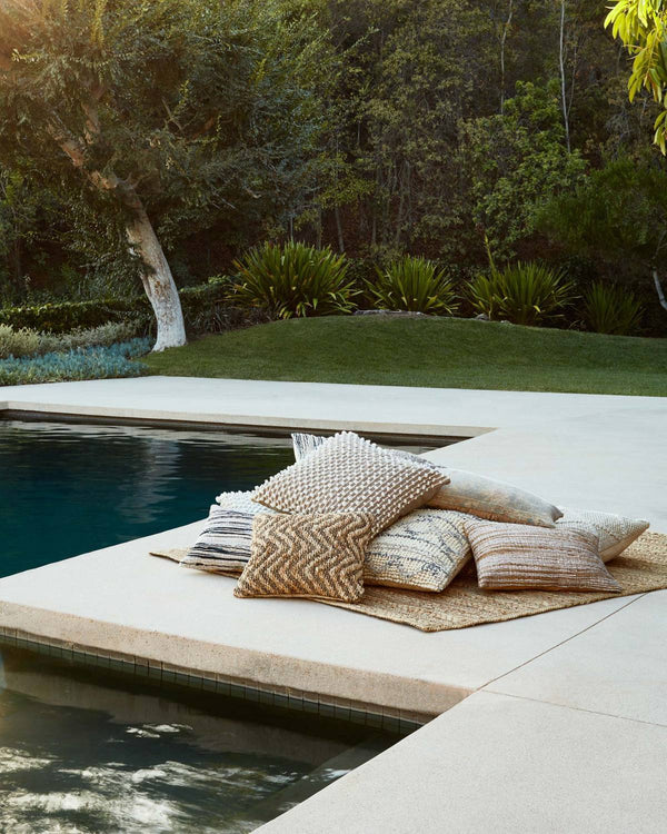 Ed Pillow In Camel Beige By Ellen Degeneres For Loloi 2