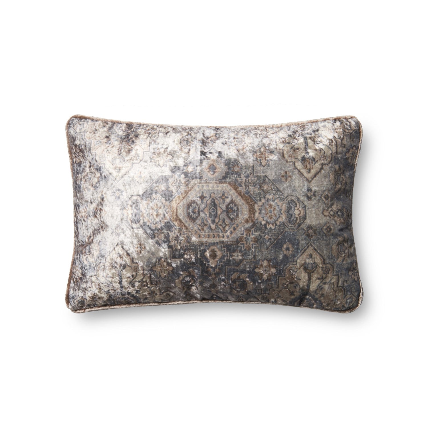 Silver Multi Color Pillow 1