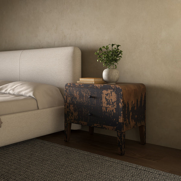 Iris Nightstand Distressed Moes Home Collection Mhc Pp 1022 02 10