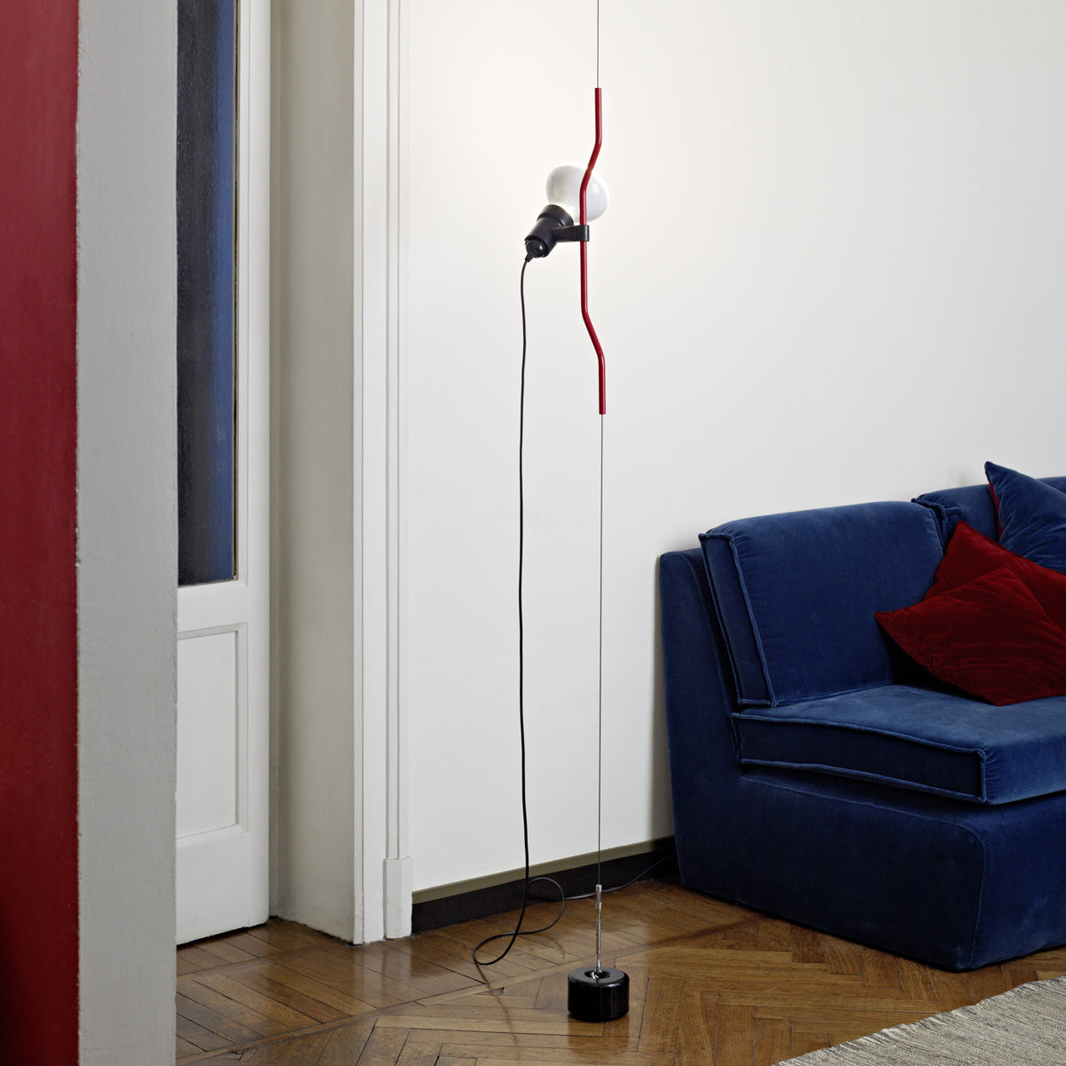 Parentesi Plastic and Steel Pendant Lighting in Various Colors