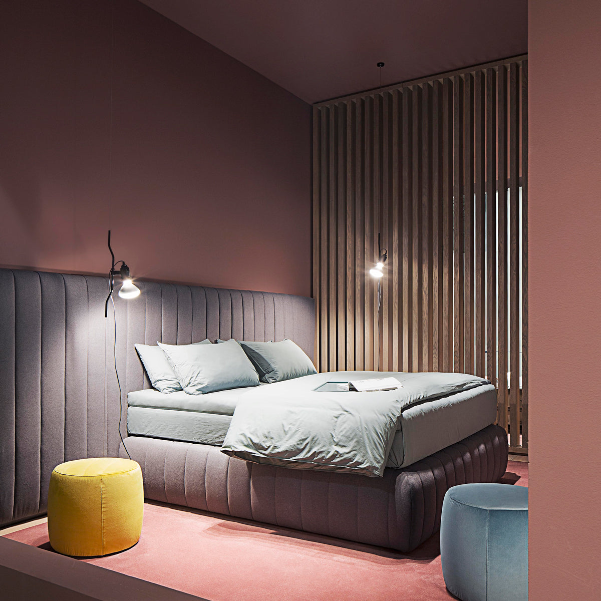 Parentesi Plastic and Steel Pendant Lighting in Various Colors