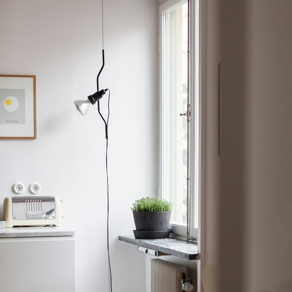 Parentesi Plastic and Steel Pendant Lighting in Various Colors