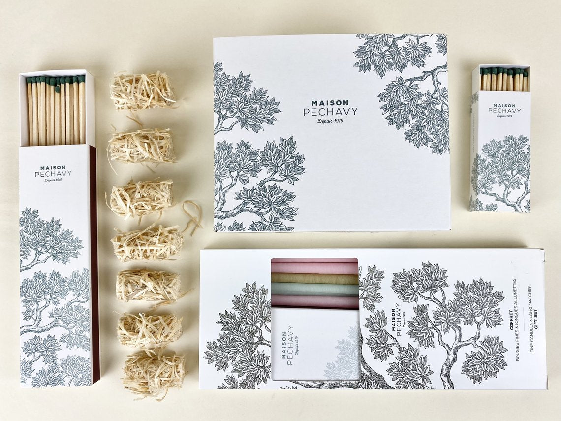 maison pechavy box of matches slim artisan candles 5