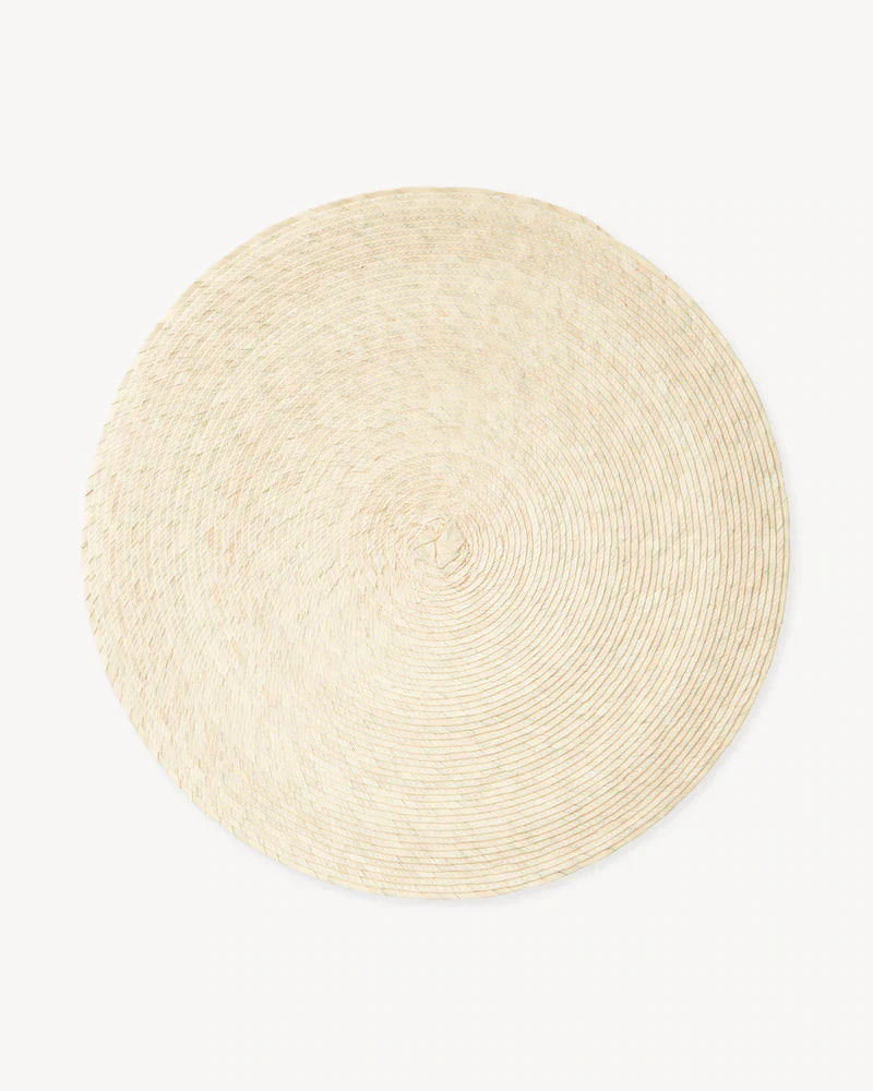 natural palm placemat 1