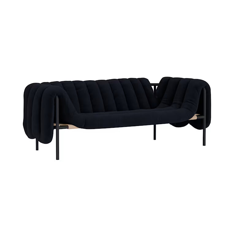 Puffy Fabric 2.5-Seater Sofa