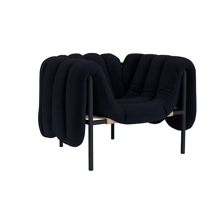 Puffy Fabric Lounge Chair
