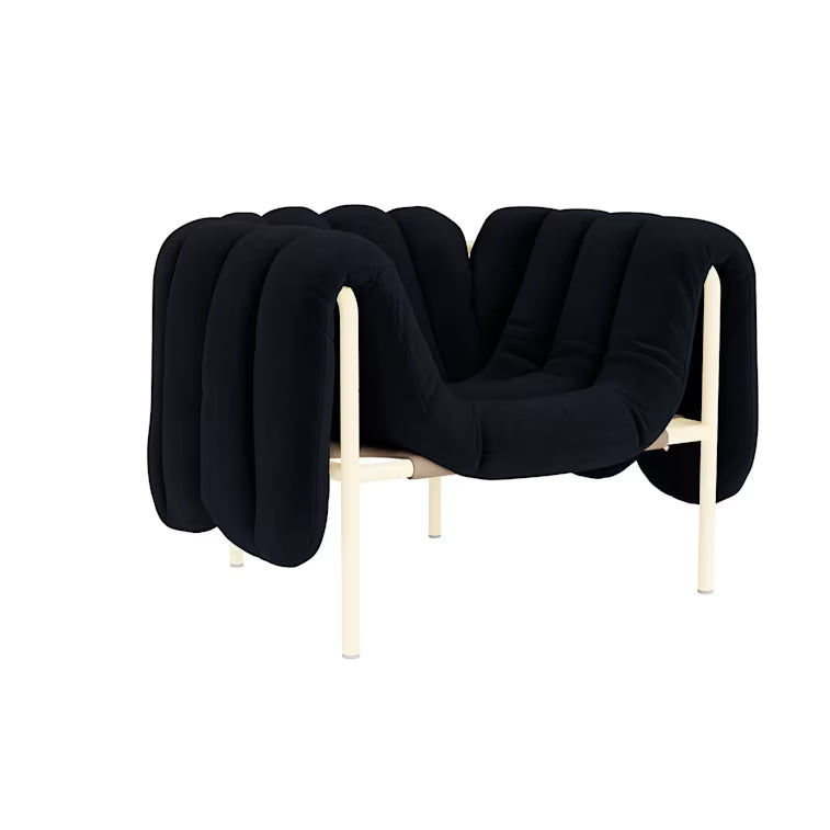 Puffy Fabric Lounge Chair