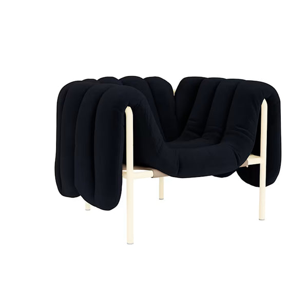 Puffy Fabric Lounge Chair
