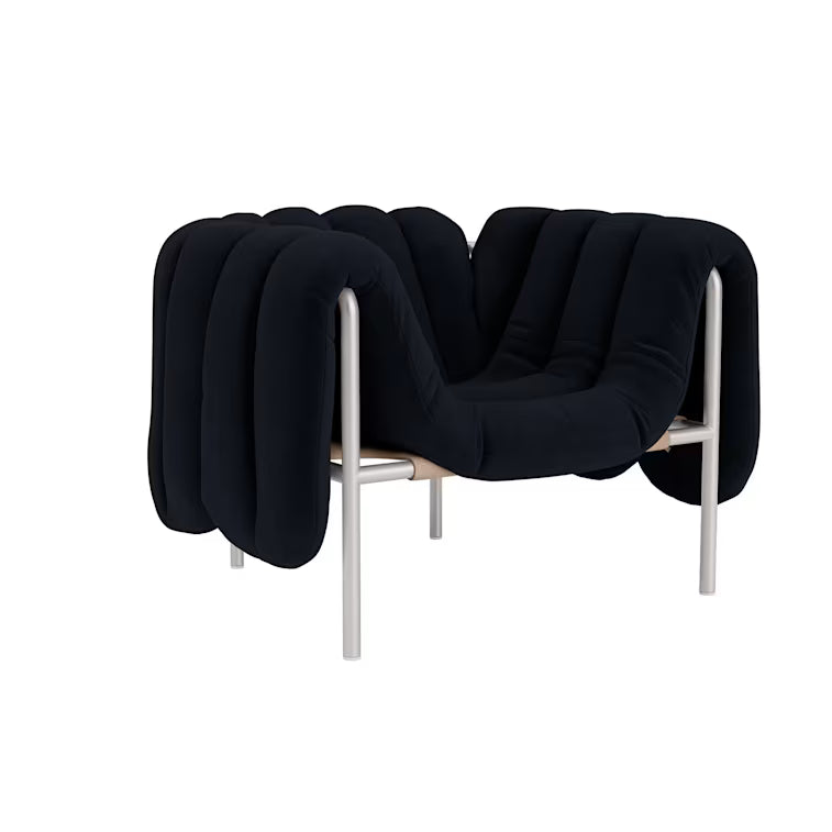 Puffy Fabric Lounge Chair