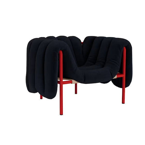 Puffy Fabric Lounge Chair