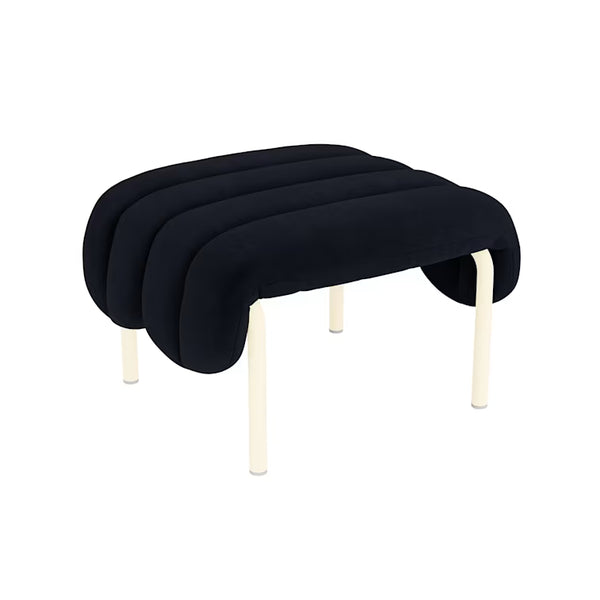 Puffy Fabric Ottoman